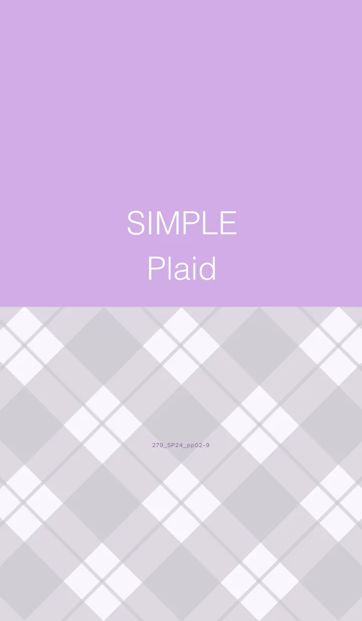 [LINE着せ替え] 279.24_パープル2-9の画像1