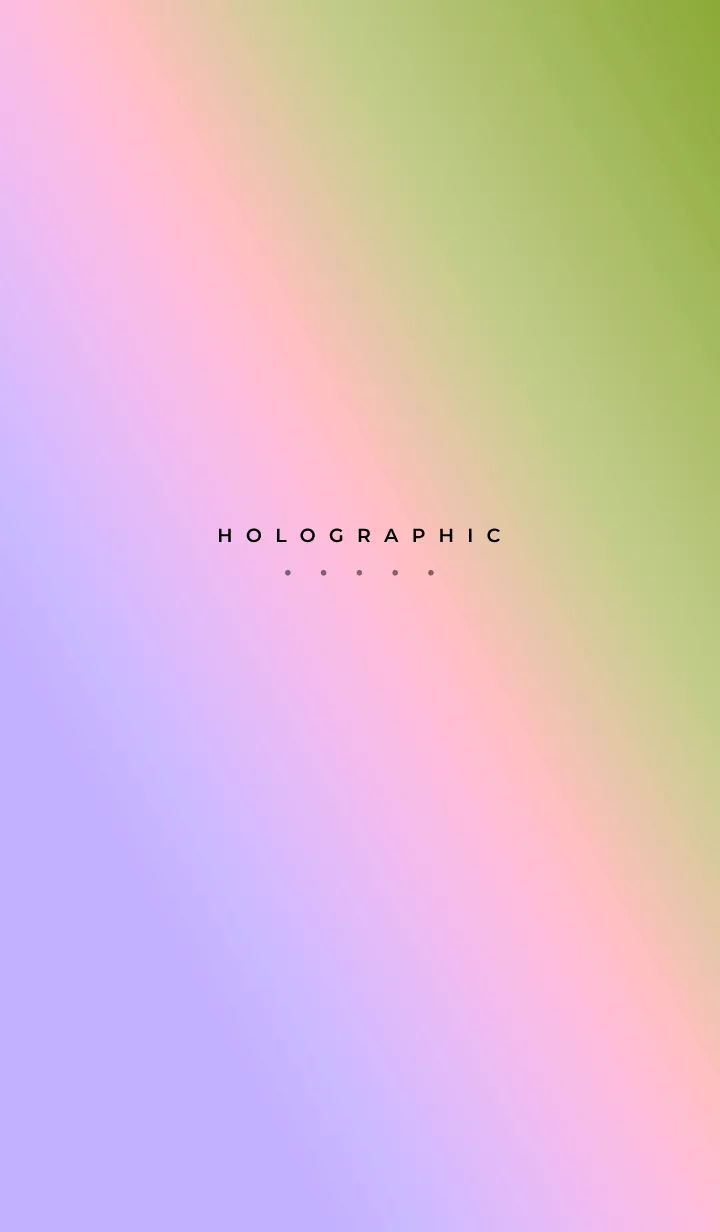 [LINE着せ替え] ホログラフィック 047の画像1