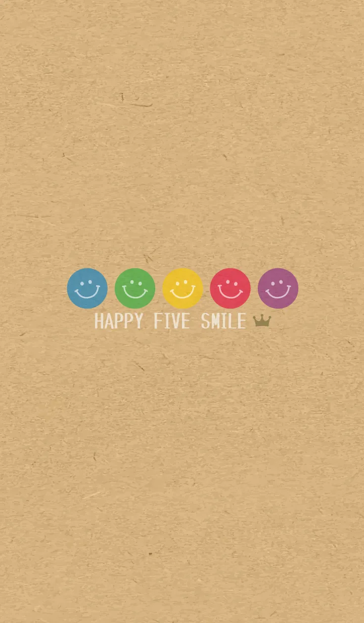 [LINE着せ替え] HAPPY FIVE SMILE.CROWN 50の画像1