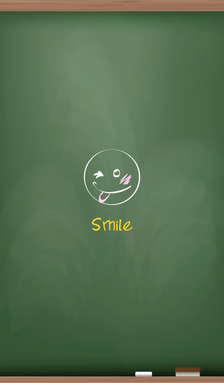 [LINE着せ替え] Black Board Smile..20の画像1