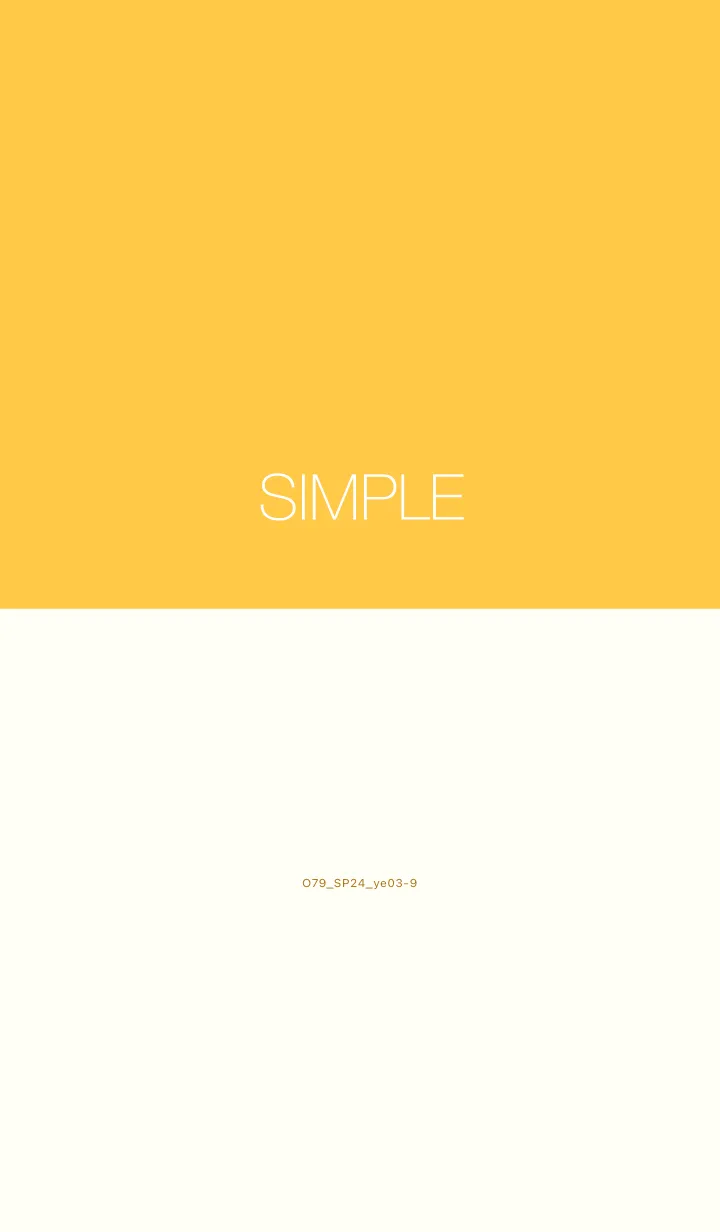 [LINE着せ替え] O79_24_イエロー3-9の画像1