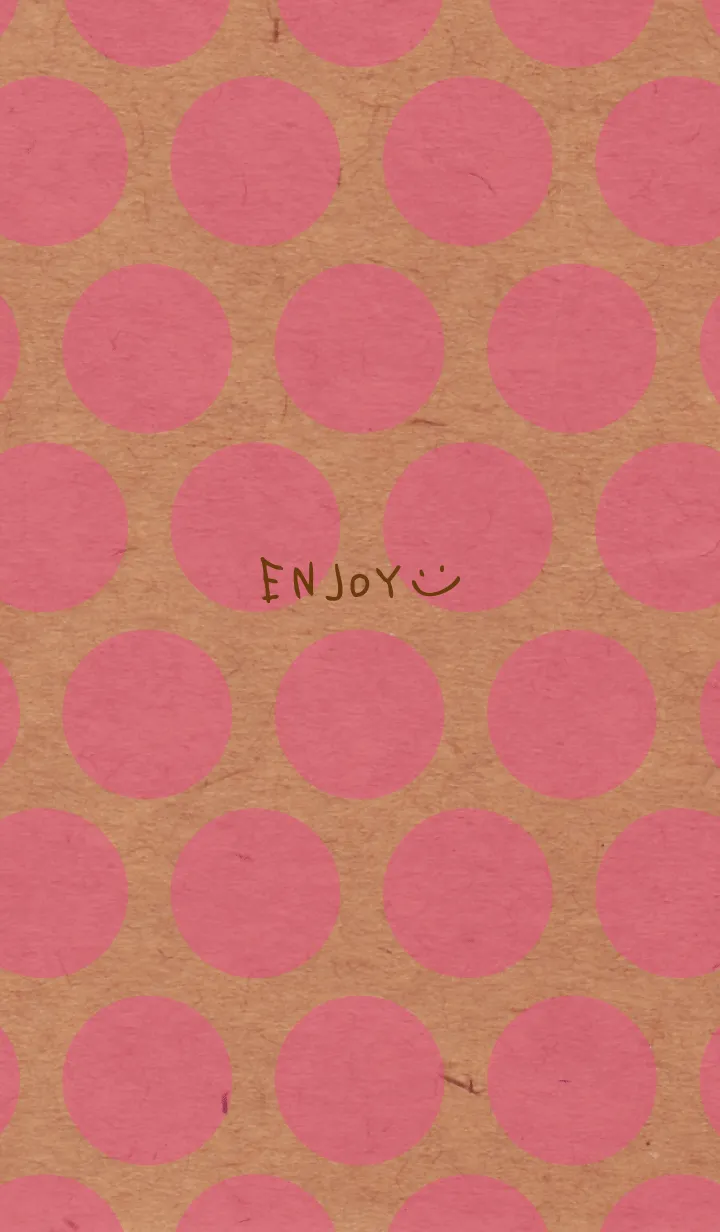 [LINE着せ替え] クラフト紙 サークル11の画像1