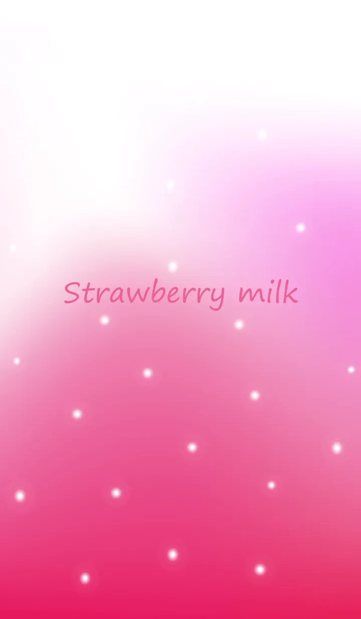 [LINE着せ替え] Strawberry milk 2の画像1