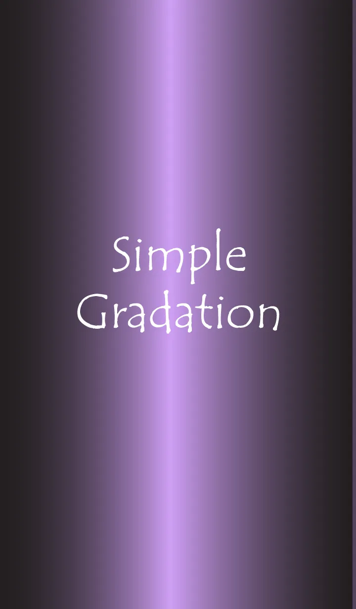 [LINE着せ替え] Simple Gradation -GlossyPurple 12-の画像1