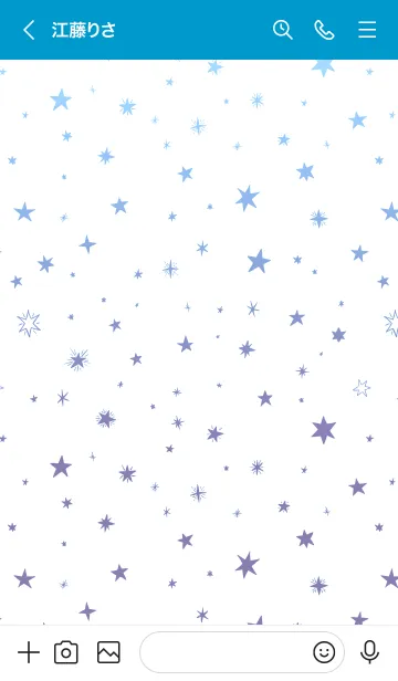 [LINE着せ替え] ミニ スターズ 039の画像3