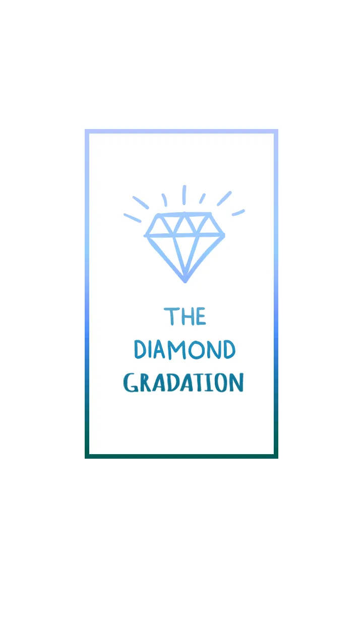 [LINE着せ替え] ダイヤ グラデーション 43の画像1