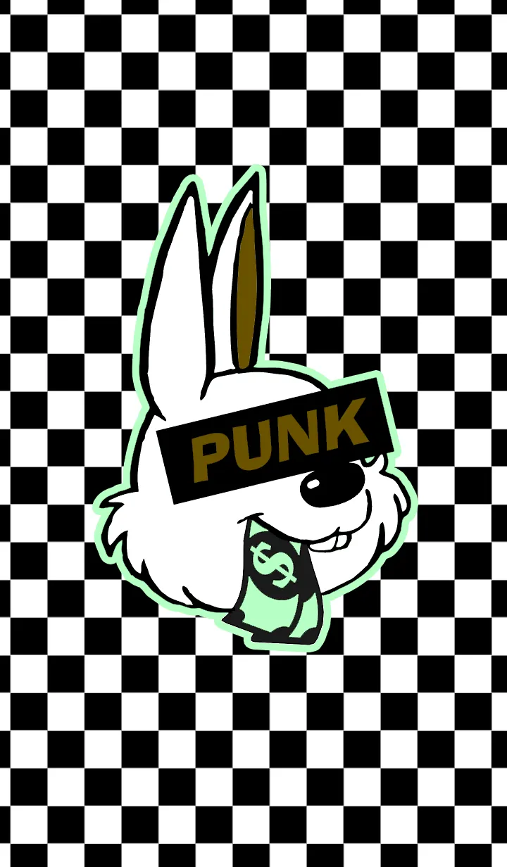 [LINE着せ替え] パンク ラビット 39の画像1