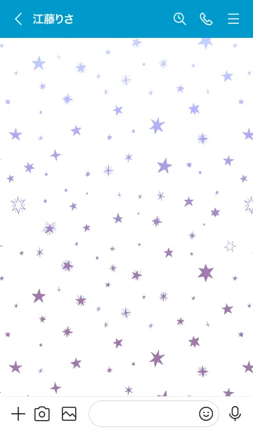 [LINE着せ替え] ミニ スターズ 040の画像3