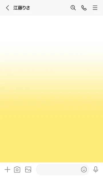 [LINE着せ替え] Blonde Yellow & White Theme Ver.2 (JP)の画像3