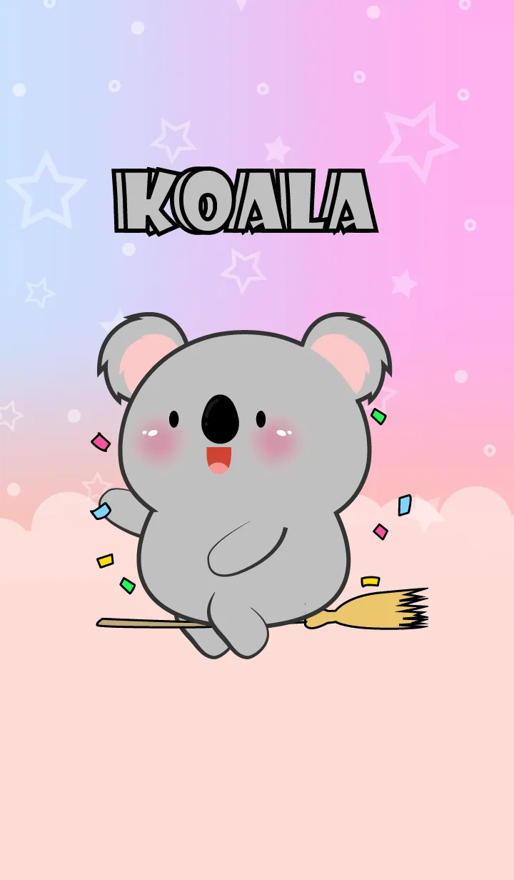 [LINE着せ替え] Cute Naughty Koala  Theme (JP)の画像1