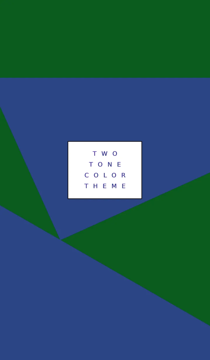 [LINE着せ替え] 2トーン カラー _3の画像1