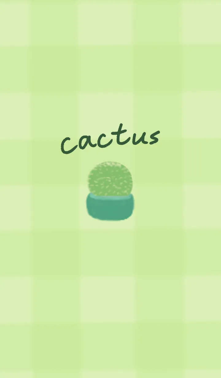 [LINE着せ替え] cactus worldの画像1