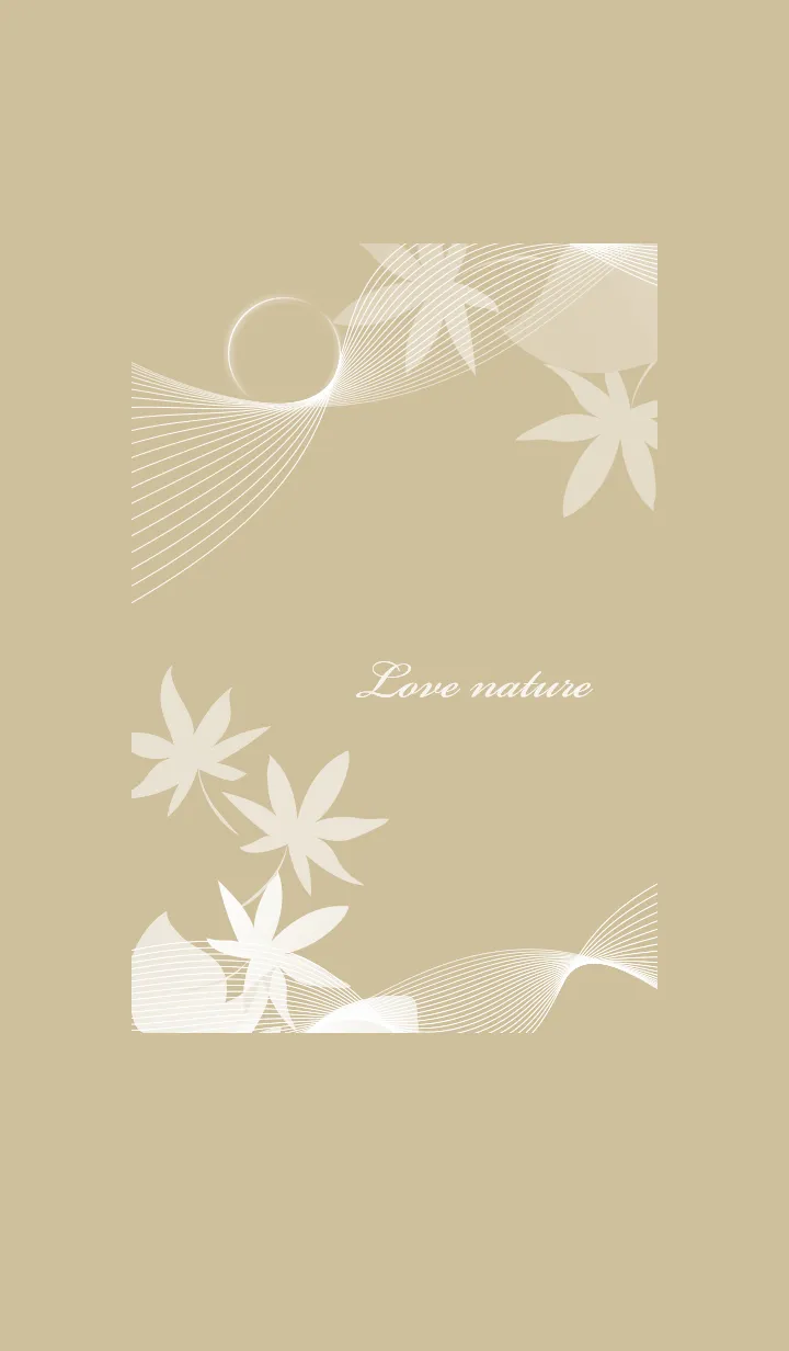 [LINE着せ替え] ～ナチュラル♥ベージュ11_1～の画像1