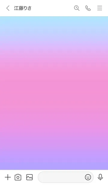 [LINE着せ替え] シンプル グラデーション 18の画像3