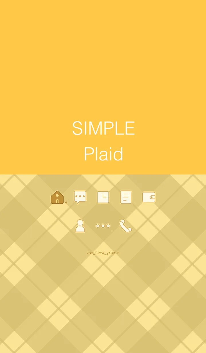 [LINE着せ替え] 282.24_イエロー3-3の画像1