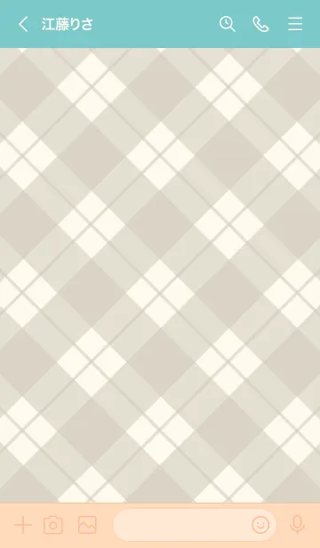 [LINE着せ替え] B82.26_ベージュ4-6の画像3