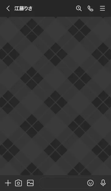 [LINE着せ替え] 682.25_黒/白2-6の画像3