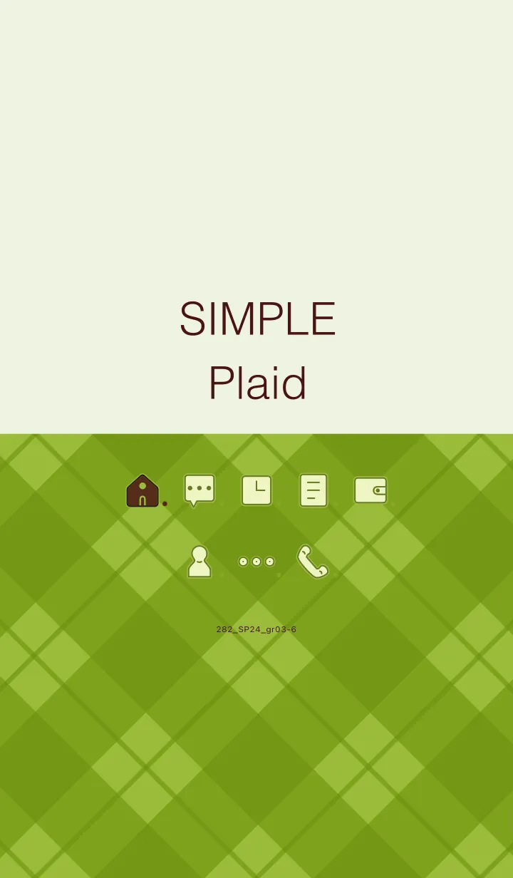 [LINE着せ替え] 282.24_グリーン3-6の画像1