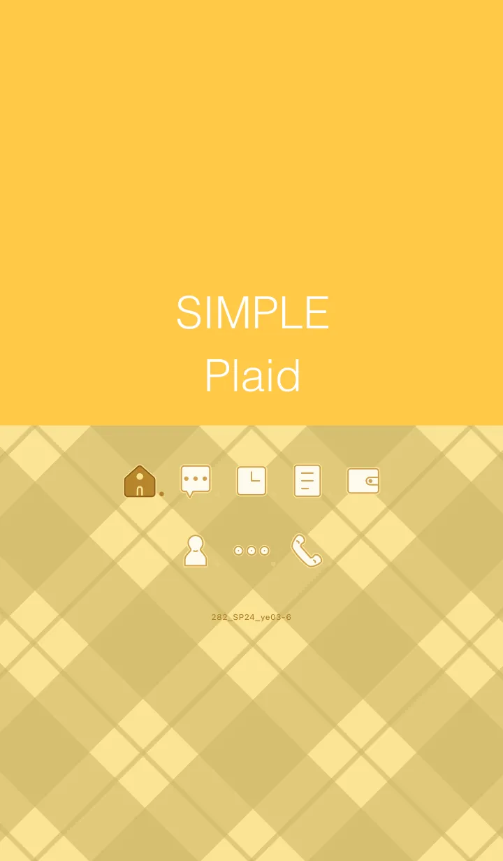 [LINE着せ替え] 282.24_イエロー3-6の画像1