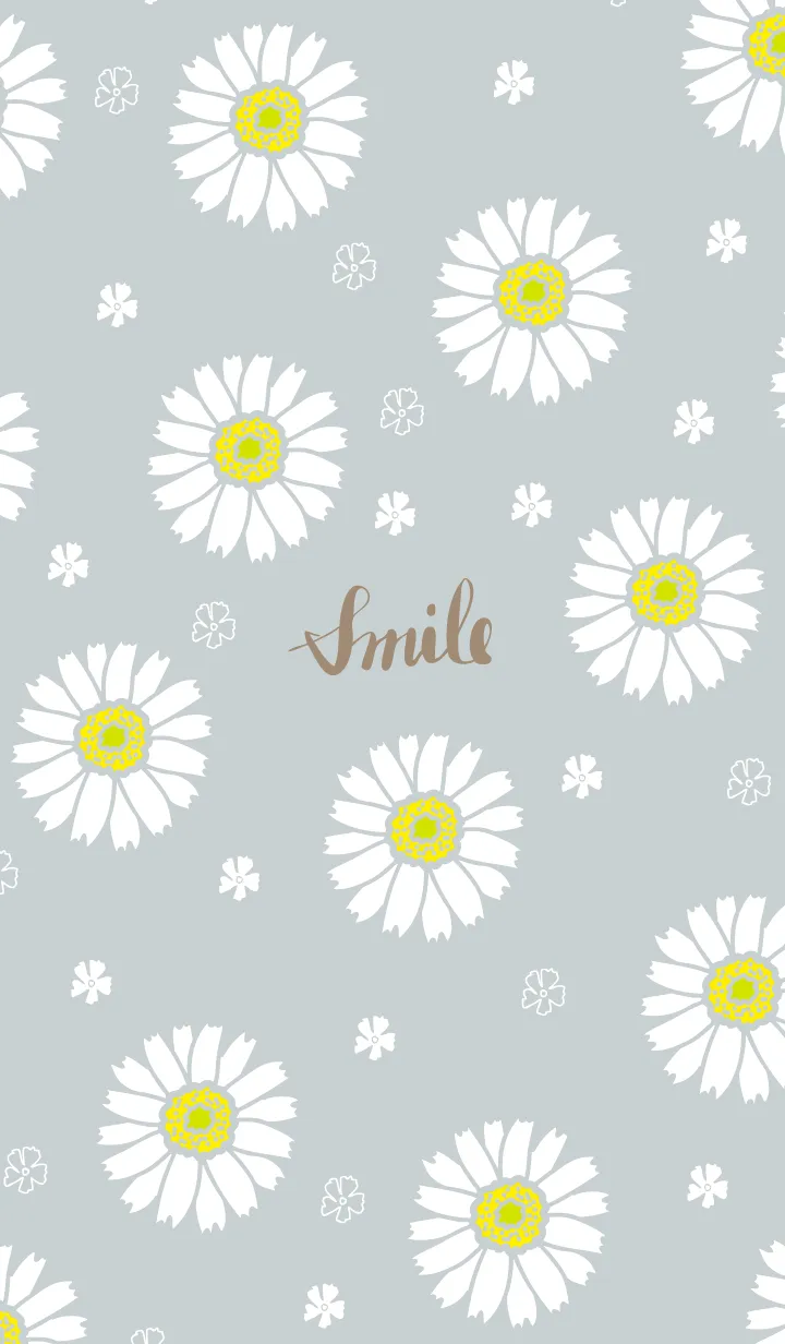 [LINE着せ替え] 白いガーベラ27の画像1