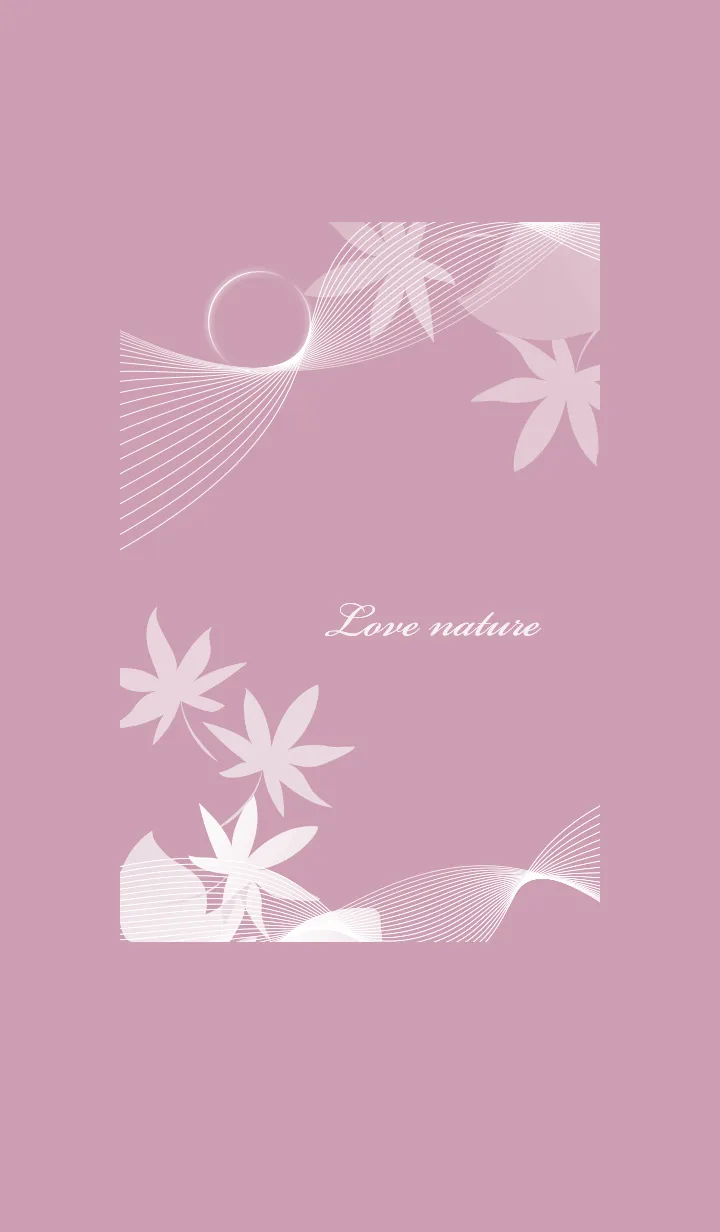 [LINE着せ替え] ～ナチュラル♥ピンク20_1～の画像1