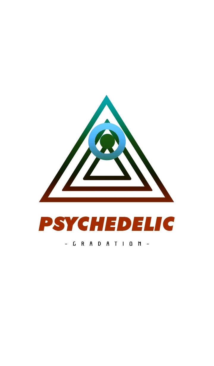 [LINE着せ替え] サイケデリック-グラデーション- 53の画像1