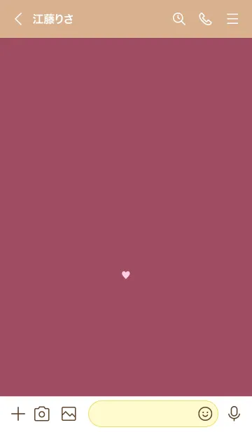 [LINE着せ替え] シンプル ミニ ハート 35の画像3