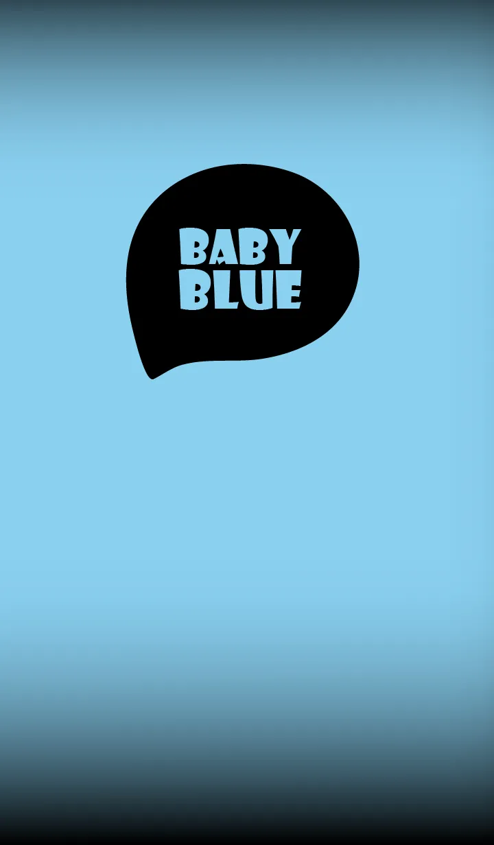 [LINE着せ替え] Baby Blue  And Black Vr.10 (JP)の画像1