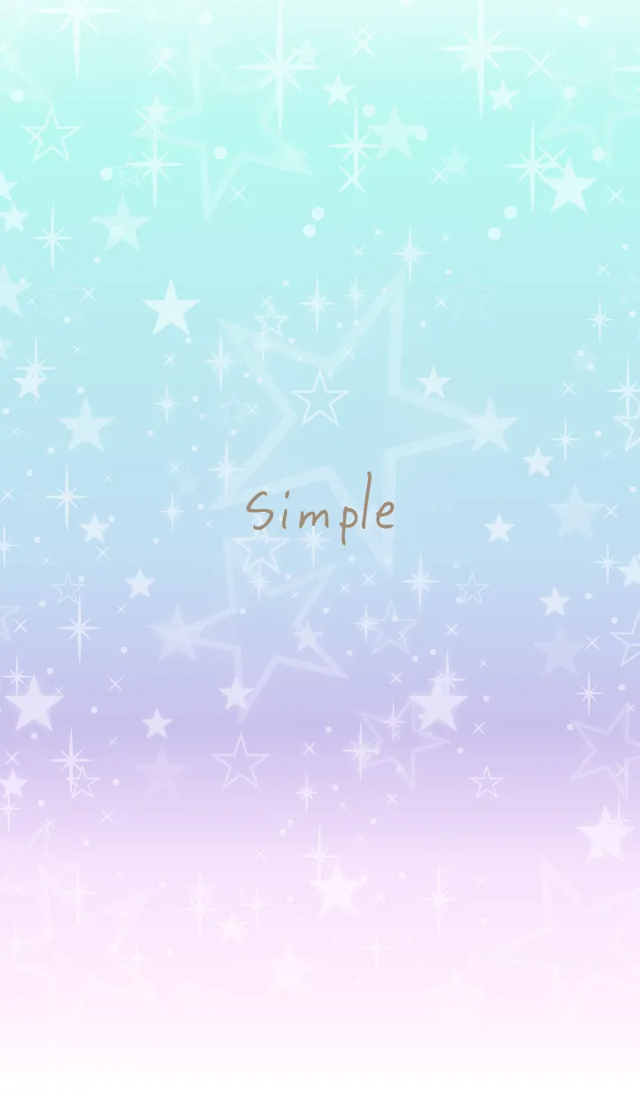 [LINE着せ替え] 星 グラデーション13の画像1