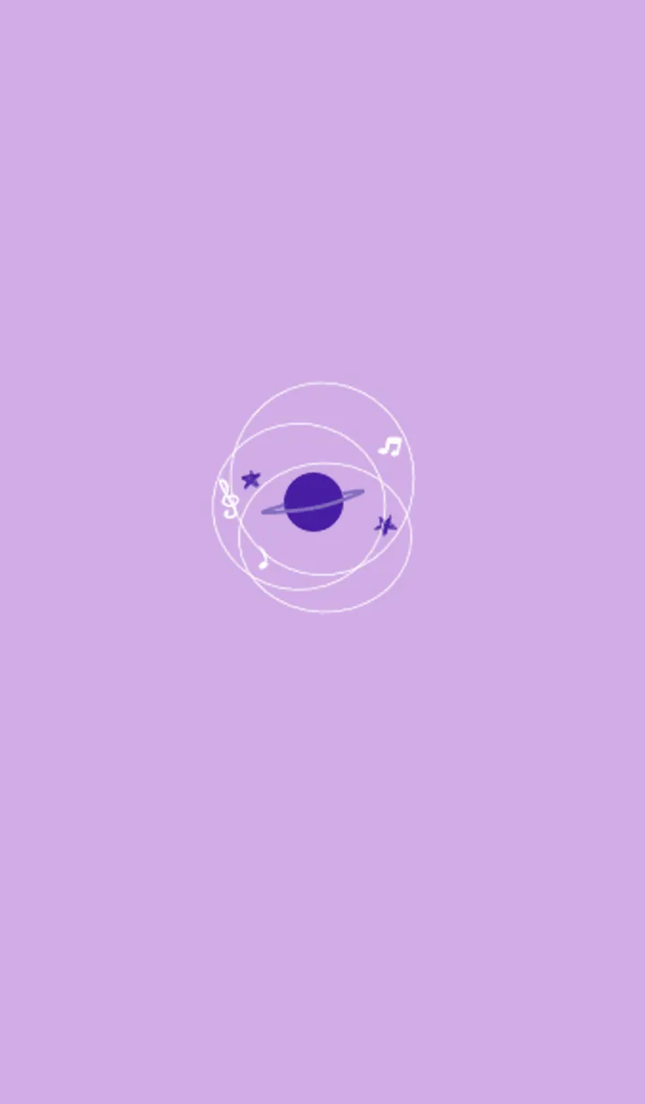 [LINE着せ替え] purpleplanetの画像1