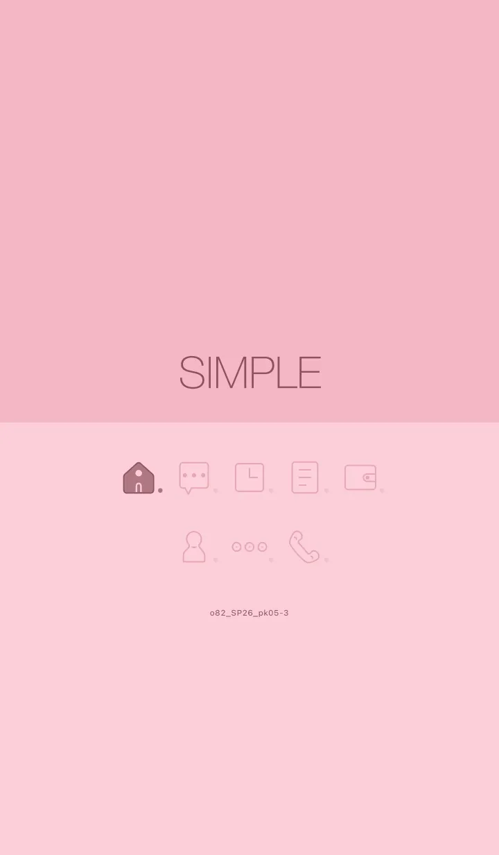 [LINE着せ替え] o82_26_ピンク5-3の画像1