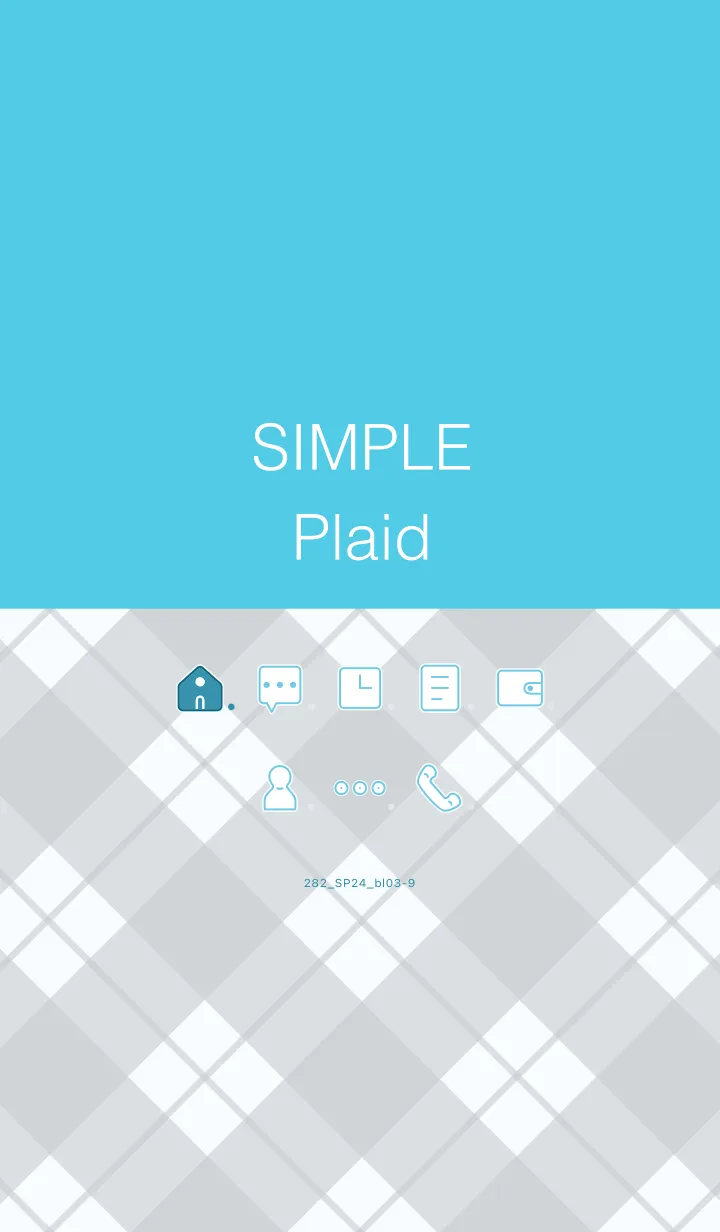 [LINE着せ替え] 282.24_ブルー3-9の画像1