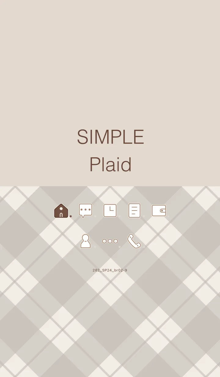 [LINE着せ替え] 282.24_ブラウン2-9の画像1