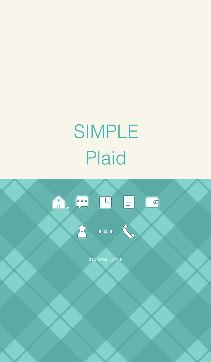 [LINE着せ替え] 282.24_グリーン7-9の画像1