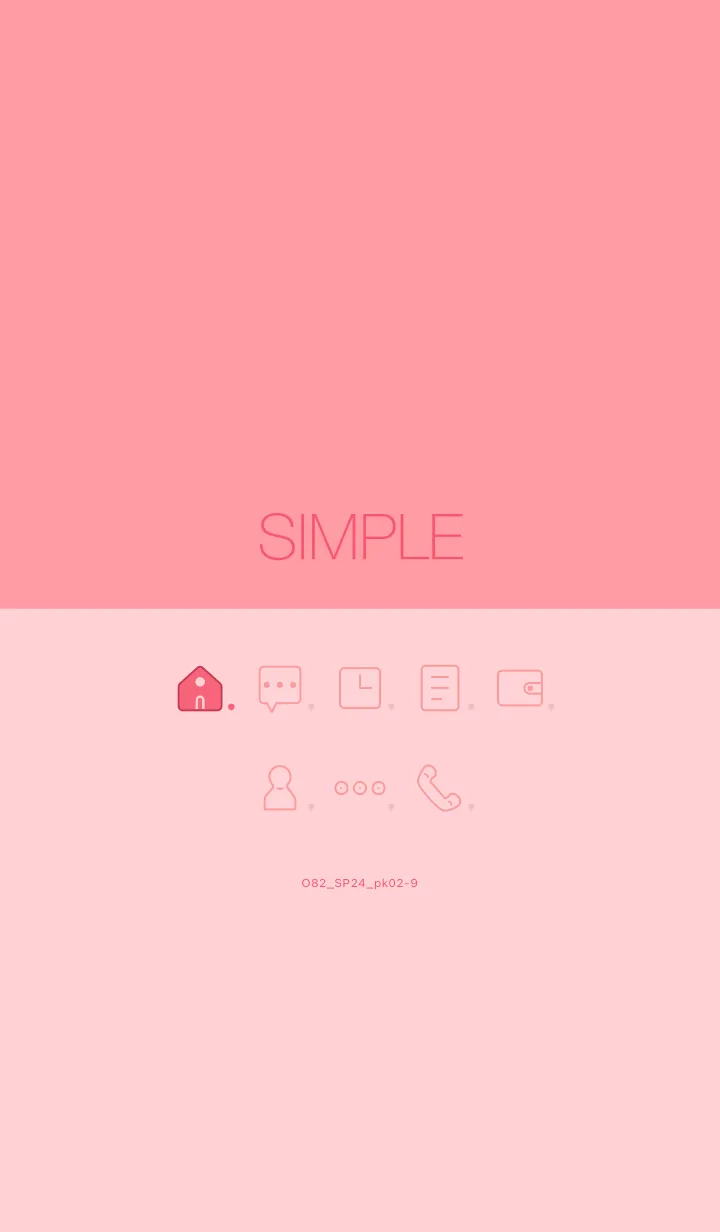 [LINE着せ替え] O82_24_ピンク2-9の画像1