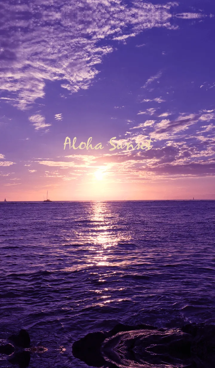 [LINE着せ替え] ALOHA Sunset 18の画像1