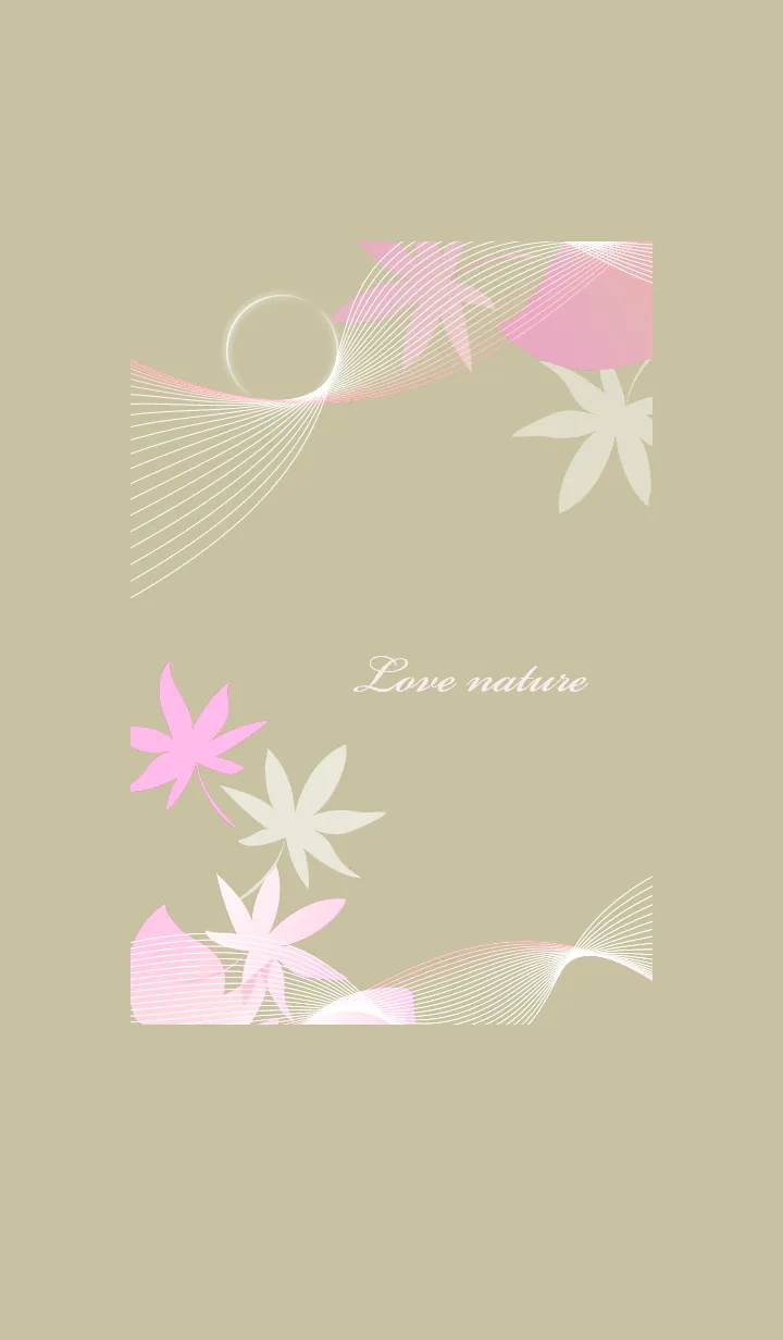 [LINE着せ替え] ～ナチュラル♥グリーン34_1～の画像1