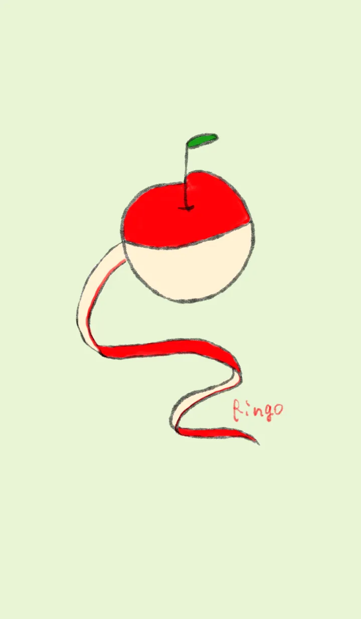 [LINE着せ替え] りんごの着せ替えの画像1