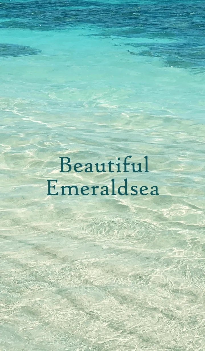 [LINE着せ替え] Beautiful-Emeraldsea MEKYM 28の画像1