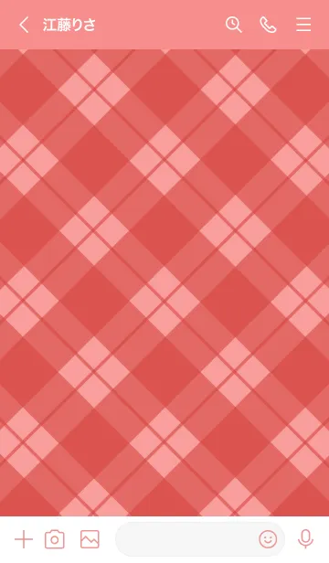 [LINE着せ替え] 684.25_レッド1-3の画像3