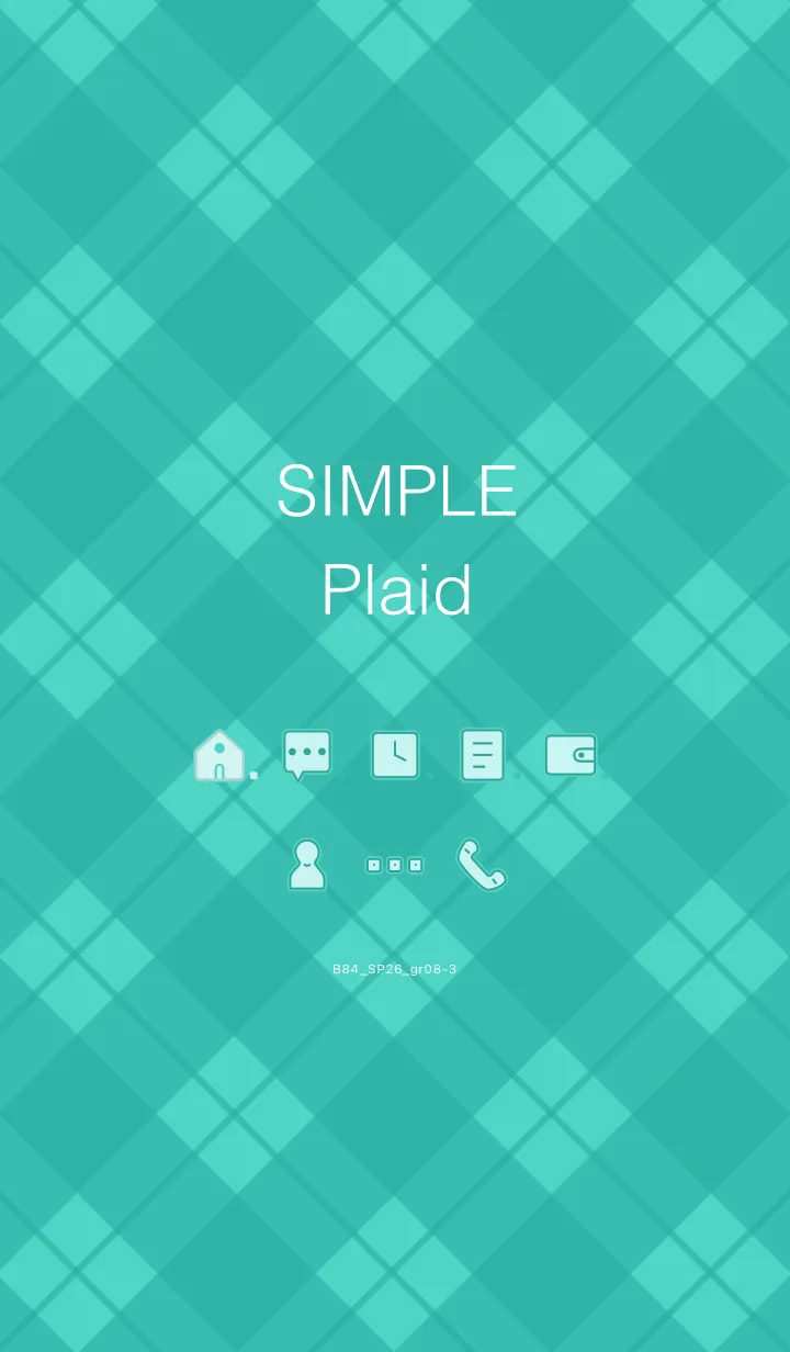 [LINE着せ替え] B84.26_グリーン8-3の画像1