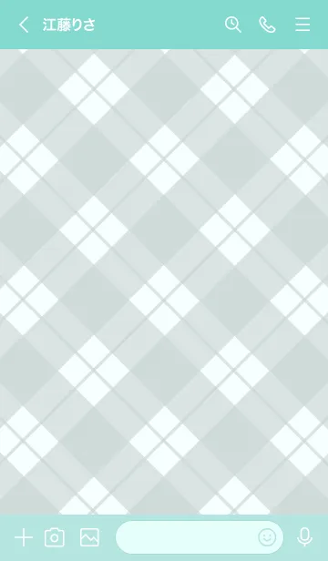 [LINE着せ替え] B84.26_グリーン8-3の画像3