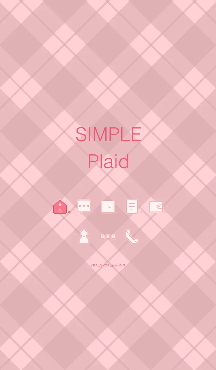 [LINE着せ替え] 284.24_ピンク2-3の画像1