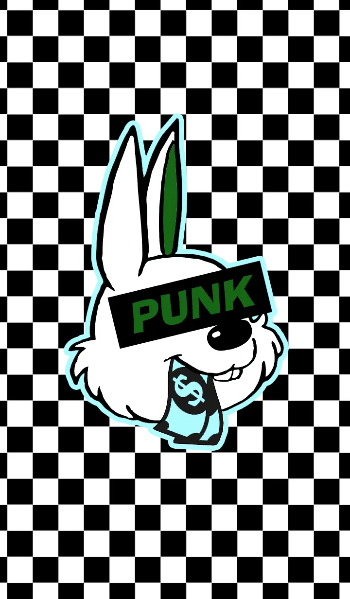 [LINE着せ替え] パンク ラビット 41の画像1