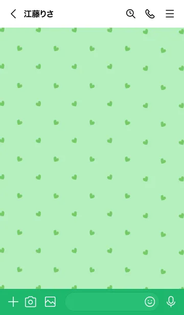 [LINE着せ替え] ミニハート 45の画像3