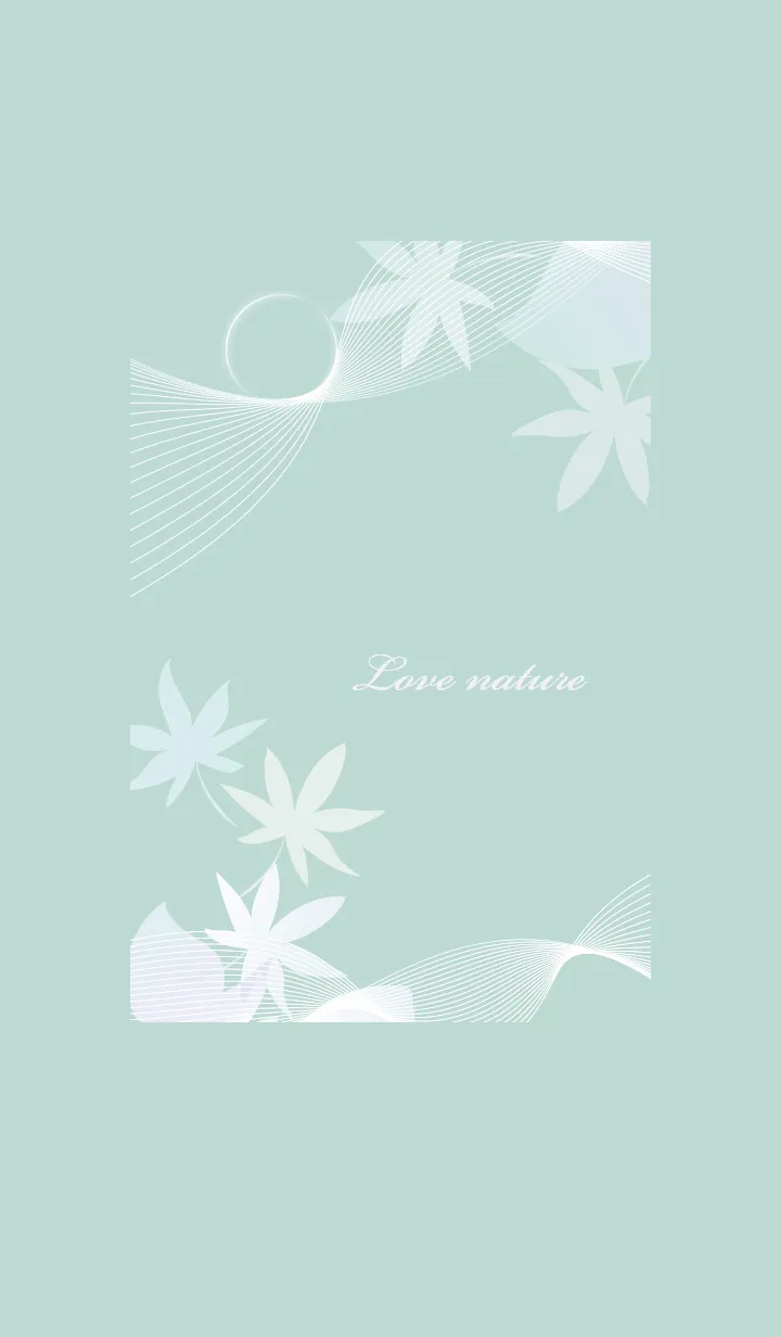 [LINE着せ替え] ～ナチュラル♥ブルー44_1～の画像1