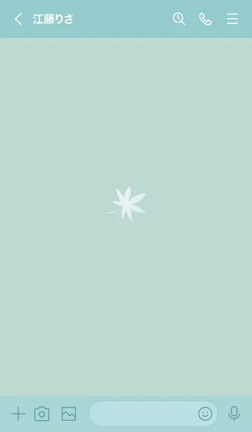 [LINE着せ替え] ～ナチュラル♥ブルー44_1～の画像3