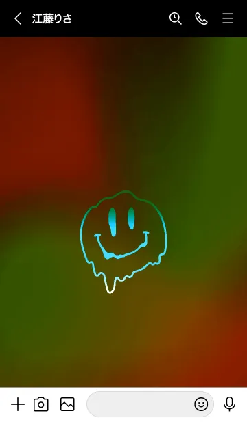 [LINE着せ替え] サイケデリック スマイル 30の画像3