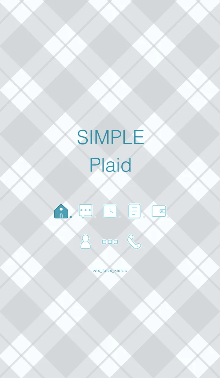 [LINE着せ替え] 284.24_ブルー3-6の画像1