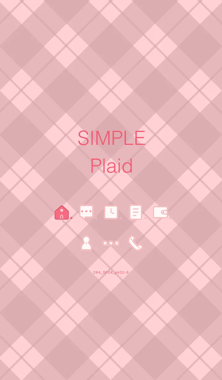 [LINE着せ替え] 284.24_ピンク2-6の画像1